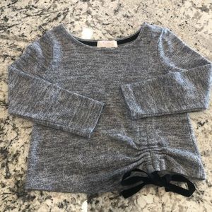 GB girls gray sweater